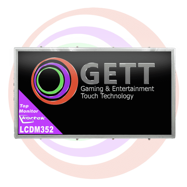 21" IGT S3000 Top Monitor. Kortek Brand, KTL215DP-01 OR KTL215L-03. GETT Part LCDM352