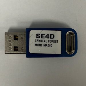 Dongle For WMS Gaming Inc. BlueBird 3, Game Name: Crystal Forest More Magic, Part Number: SE4D, GETT Part DNG-WMS-117