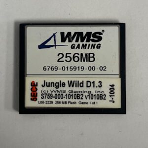 Game Software for WMS BBI, Jungle Wild, Part number: S759-000-1010B2 GETT Part SFT-WMS-138