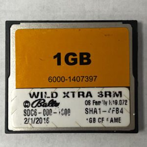 Game Software for WMS BlueBird III, Wild Xtra 3RM, SDC6-000-1C00, OP SYST # H19.072 GETT Part SFT-WMS-222