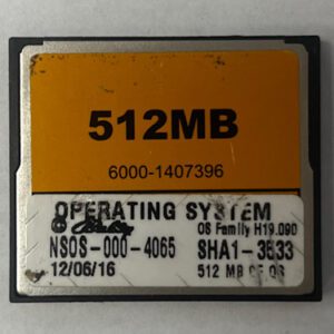 Operating System For WMS BlueBird III, Part Number: NSOS-000-4065, OS Family # H19.090 GETT Part OS-WMS-106