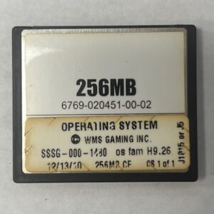 Operating System For WMS BlueBird II, Part Number: SSSG-000-1480, OS Family # H9.26 GETT Part OS-WMS-108