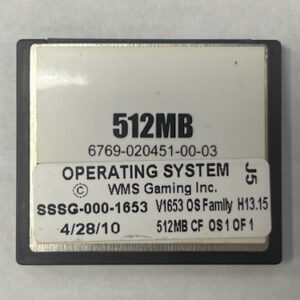 Operating System For WMS BlueBird II, Part Number: SSSG-000-1653, OS Family # H13.15 GETT Part OS-WMS-109