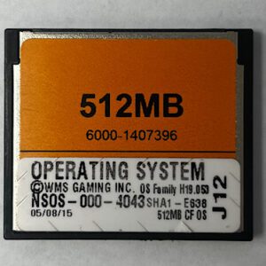 Operating System For WMS BlueBird III, Part Number: NSOS-000-4043, OS Family # H19.053 GETT Part OS-WMS-110