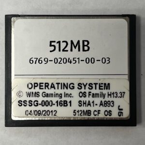 Operating System For WMS BlueBird II, Part Number: SSSG-000-16B1, OS Family # H13.37 GETT Part OS-WMS-113