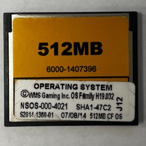Operating System For WMS BlueBird III, Part Number: NSOS-000-4021, OS Family # H19.032 GETT Part OS-WMS-114