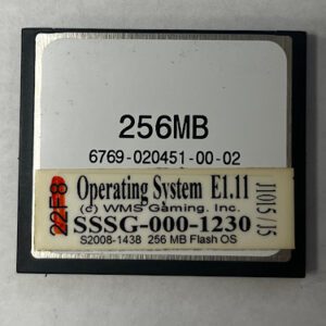 Operating System For WMS, Part Number: SSSG-000-1230, OS Family # E1.11, GETT Part Number: OS-WMS-124