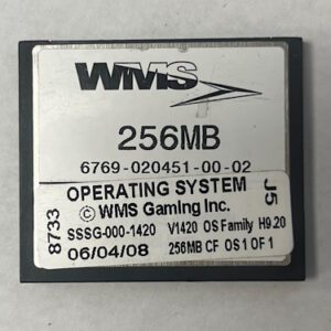 Operating System For WMS BlueBird II, Part Number: SSSG-000-1420 OS Family # H9.20, GETT Part Number: OS-WMS-134