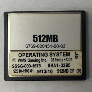 Operating System For WMS BlueBird II, Part Number: SSSG-000-1673 OS Family # H13.21, GETT Part Number: OS-WMS-136