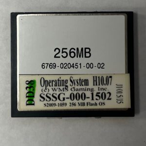 Operating System For WMS BlueBird II, Part Number: SSSG-000-1502 OS Family # H10.07, GETT Part Number: OS-WMS-137