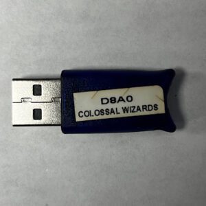 Dongle For WMS Gaming Inc., Game Name: Colossal Wizards. Part Number: D8AO, GETT Part DNG-WMS-105