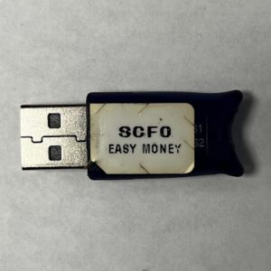 Dongle For WMS Gaming Inc. BlueBird 3, Game Name: Easy Money, Part Number: SCF0, GETT Part DNG-WMS-110