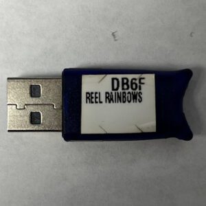 Dongle For WMS Gaming Inc., Game Name: Reel Rainbows, Part Number: DB6F, GETT Part DNG-WMS-120