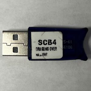 Dongle For WMS Gaming Inc., Game Name: Dragons Over Nahung, Part Number: SCB4, GETT Part DNG-WMS-135