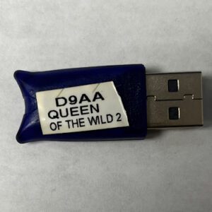 Dongle For WMS Gaming Inc., Game Name: Queen Of The Wild 2, Part Number: D9AA GETT Part DNG-WMS-136