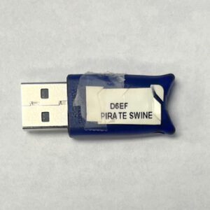 Dongle For WMS Gaming Inc. BlueBird 2, Game Name: Pirate Swine, Part Number: D6EF, GETT Part DNG-WMS-111