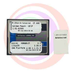 Game Software For Aristocrat, Golden Peach, Part Number 0021361 GETT Part SFT-ARI-121