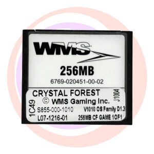Game Software for WMS BBI, Crystal Forest, Part number: S855-000-1010 GETT Part SFT-WMS-111