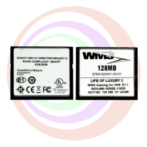Game Software for WMS BBI, Life Of Luxury 3, Part number: S930-000-1030 GETT Part SFT-WMS-113