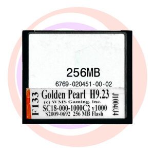 Game Software for WMS BlueBird II, Golden Pearl, SC18-000-1000C2, OP SYST # H9.23 GETT Part SFT-WMS-190