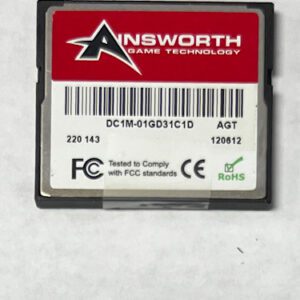Software For Ainsworth Game Technology (AGT), Works with A560 cabinet Rhino Run Part GDINRU1C GETT Part SFT-AIN-107