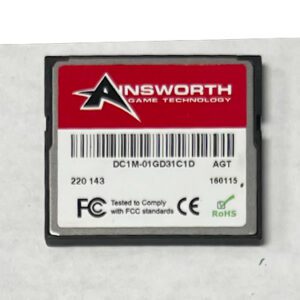Software For Ainsworth Game Technology (AGT) Eagle Mountain, Works with A560 cabinet, Part GDINBY1FGETT Part SFT-AIN-108