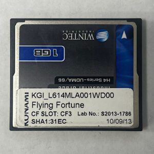 Game Software for Konami, Flying Fortune, Part Number: SHA1:31EC, Lab No: S2013-1786, GETT Part SFT-KON-112