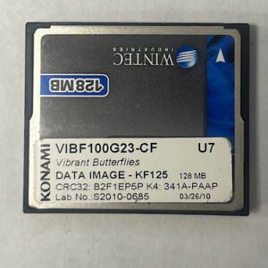 Game Software for Konami, Game Name: Vibrant Butterflies, Part Number: 341A-PAAP, Lab No: S2010-0685, GETT Part Number: SFT-KON-118