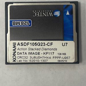 Game Software for Konami, Game Name: Action Stacked Diamonds, Part Number: FPPF-U957, Lab No: S2010-1307, GETT Part Number: SFT-KON-119