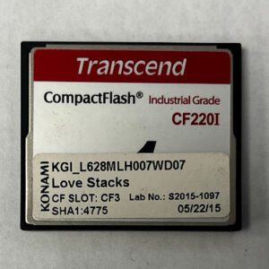 Game Software For Konami, Game Name: Love Stacks, Part Number: SHA1:4775, Lab No: S2015-1097, GETT Part Number: SFT-KON-122