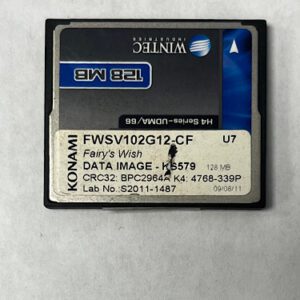 Game Software For Konami, Game Name: Fairy's Wish, Part Numbers: 4768-339P, Lab No: S2011-1487, GETT Part Number: SFT-KON-128