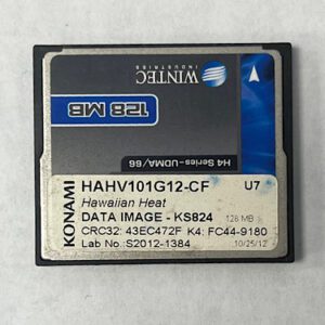 Game Software For Konami, Game Name: Hawaiian Heat, Part Numbers: FC44-9180, Lab No: S2012-1384, GETT Part Number: SFT-KON-129