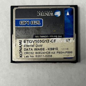 Game Software For Konami, Game Name: Eternal Gold, Part Numbers: P85H-P886, Lab No: S2011-0208, GETT Part Number: SFT-KON-131