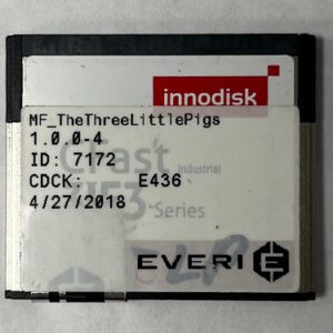 Game Software For Everi Holdings Inc., Game Name: MF_TheThreeLittlePigs, Part Numbers: 1.0.0-4, ID: 7172, CDCK: E436, GETT Part Number: SFT-EVE-105