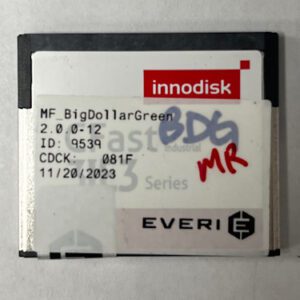 Game Software For Everi Holdings Inc., Game Name: MF_BigDollarGreen, Part Numbers: 2.0.0-12, 2.0.0-12, ID: 9539, CDCK: 081F, GETT Part Number: SFT-EVE-108