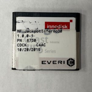 Game Software For Everi Holdings Inc., Game Name: MF_JackpotInferno30, 1.0.0-1, PN: 6730, CDCK: C4ACGETT Part Number: SFT-EVE-110