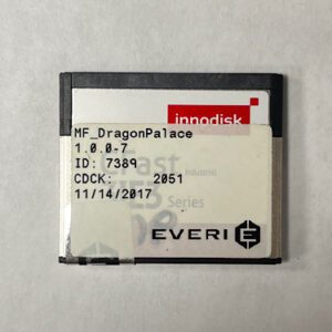 Game Software For Everi Holdings Inc., Game Name: MF_DragonPalace, Part Numbers: 1.0.0-7, ID: 7389, CDCK: 2051, GETT Part Number: SFT-EVE-115