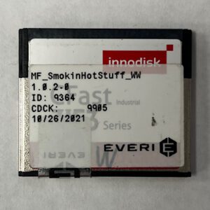 Game Software For Everi Holdings Inc., Game Name: MF_SmokinHotStuff_WW, Part Numbers: 1.0.2-0, ID: 9364, CDCK: 9905, GETT Part Number: SFT-EVE-129