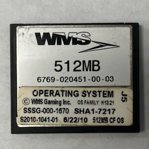 Operating System For WMS, Part Numbers: SSSG-000-1670, SHA1-7217, OS Family #: H13.21, GETT Part Number: OS-WMS-145