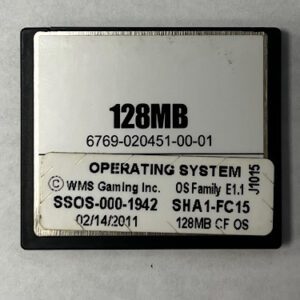Operating System For WMS, Part Numbers: SSOS-000-1942, SHA1-FC15, OS Family #: E1.1, GETT Part Number: OS-WMS-147