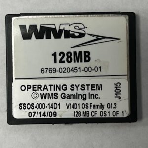 Operating System For WMS, Part Numbers: SSOS-000-14D1, OS Family #: G1.3, GETT Part Number: OS-WMS-149