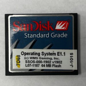 Operating System For WMS, Part Numbers: SSOS-000-1902, V1902, L07-1187, OS Family #: E1.1, GETT Part Number: OS-WMS-151