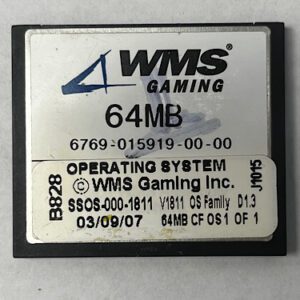 Operating System For WMS, Part Numbers: SSOS-000-1811, V1811, OS Family #: D1.3, GETT Part Number: OS-WMS-152