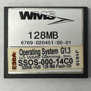 Operating System For WMS, Part Numbers: SSOS-000-14C0, S2008-1428, OS Family #: G1.3, GETT Part Number: OS-WMS-160
