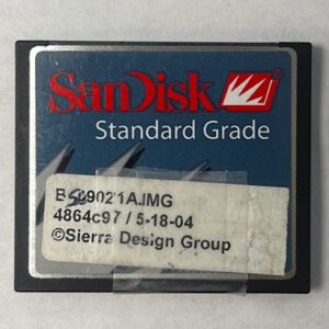 Game Software For Sierra Design Group(SDG), Part Numbers: B509021A.IMG, 4864C97, GETT Part Number: SFT-SDG-100