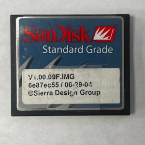 Game Software For Sierra Design Group(SDG), Part Numbers: V1.00.09F.IMG, 6e87ec55, GETT Part Number: SFT-SDG-102