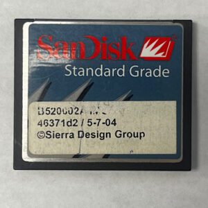 Game Software For Sierra Design Group(SDG), Part Numbers: B520002A.IMG, 46371d2, GETT Part Number: SFT-SDG-106