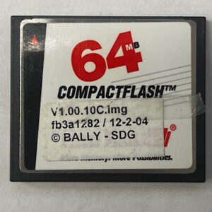 Game Software for alpha 1, Part Numbers: V1.00.10H.IMG, fb3a1282, GETT Part Number: SFT-BLY-103