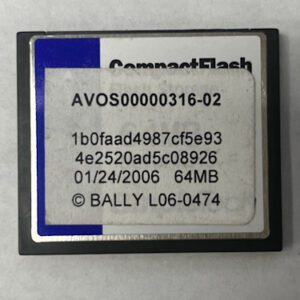 Game Software for alpha 1, Part Numbers: AVOS00000316-02, 1b0faad4987cf5e934, e2520ad5c08926, GETT Part Number: SFT-BLY-113