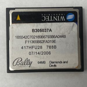 Game Software for alpha 1, Part Numbers: B305037A, 1B5542C702189B6793B6A044B, GETT Part Number: SFT-BLY-114